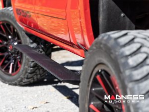 GMC Sierra Side Steps - Power Running Boards - Lighted - Crew Cab - Rough Country (2014-2018) GMC Sierra Side Steps - Power Running Boards - Lighted - Crew Cab - Rough Country (2014-2018)